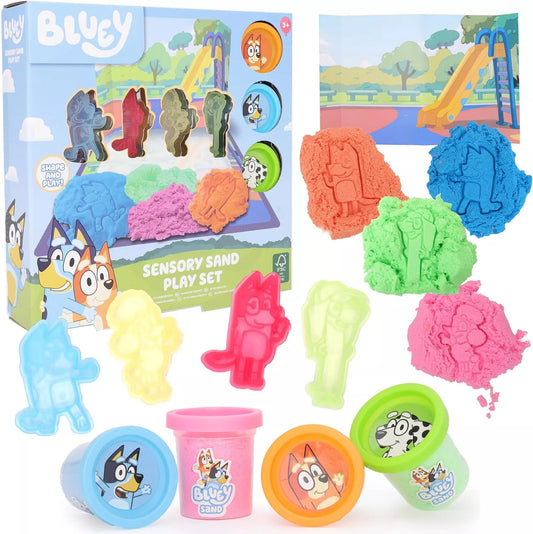 Bluey Sensory Sand Play Set Kinetic Sand Kit