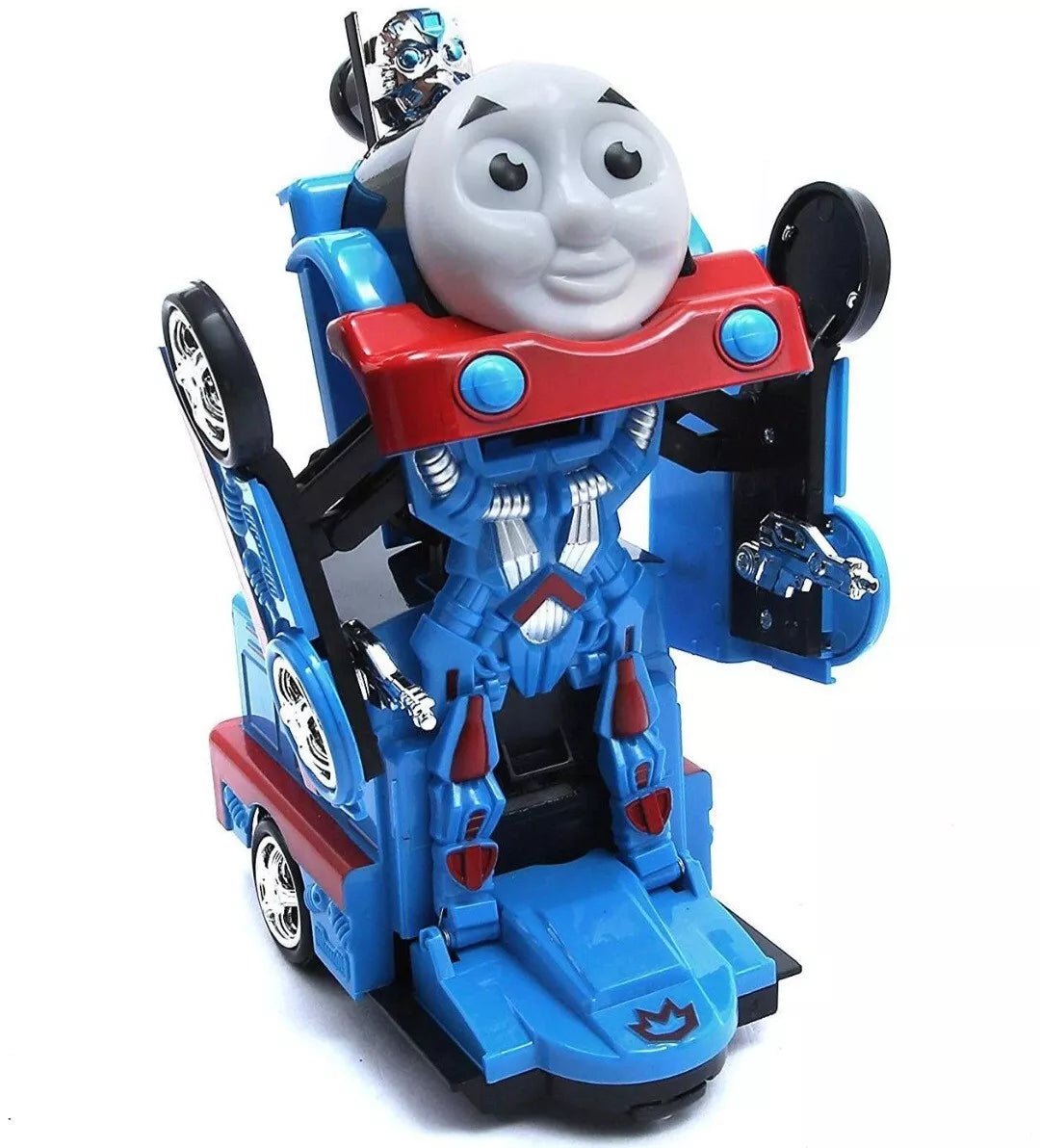 Thomas The Tank Engine 2 in 1 Transforming Robot Go Go Train Toy with Sound & Lights