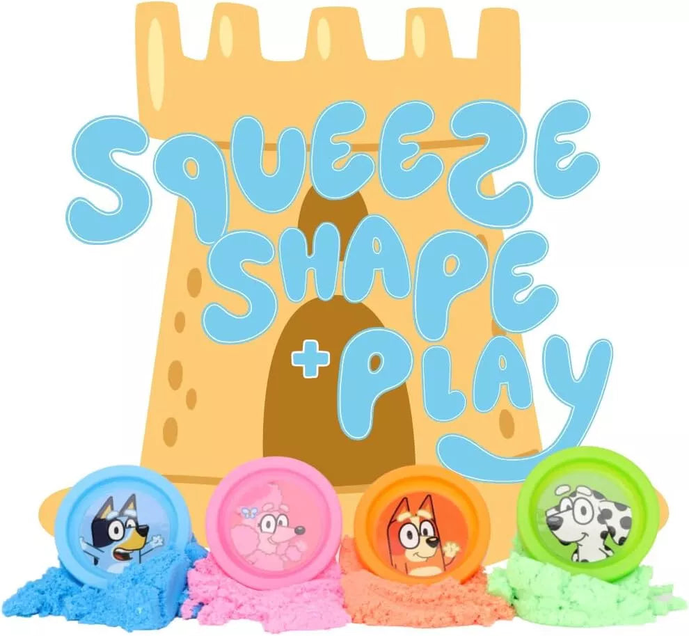 Bluey Sensory Sand Play Set Kinetic Sand Kit