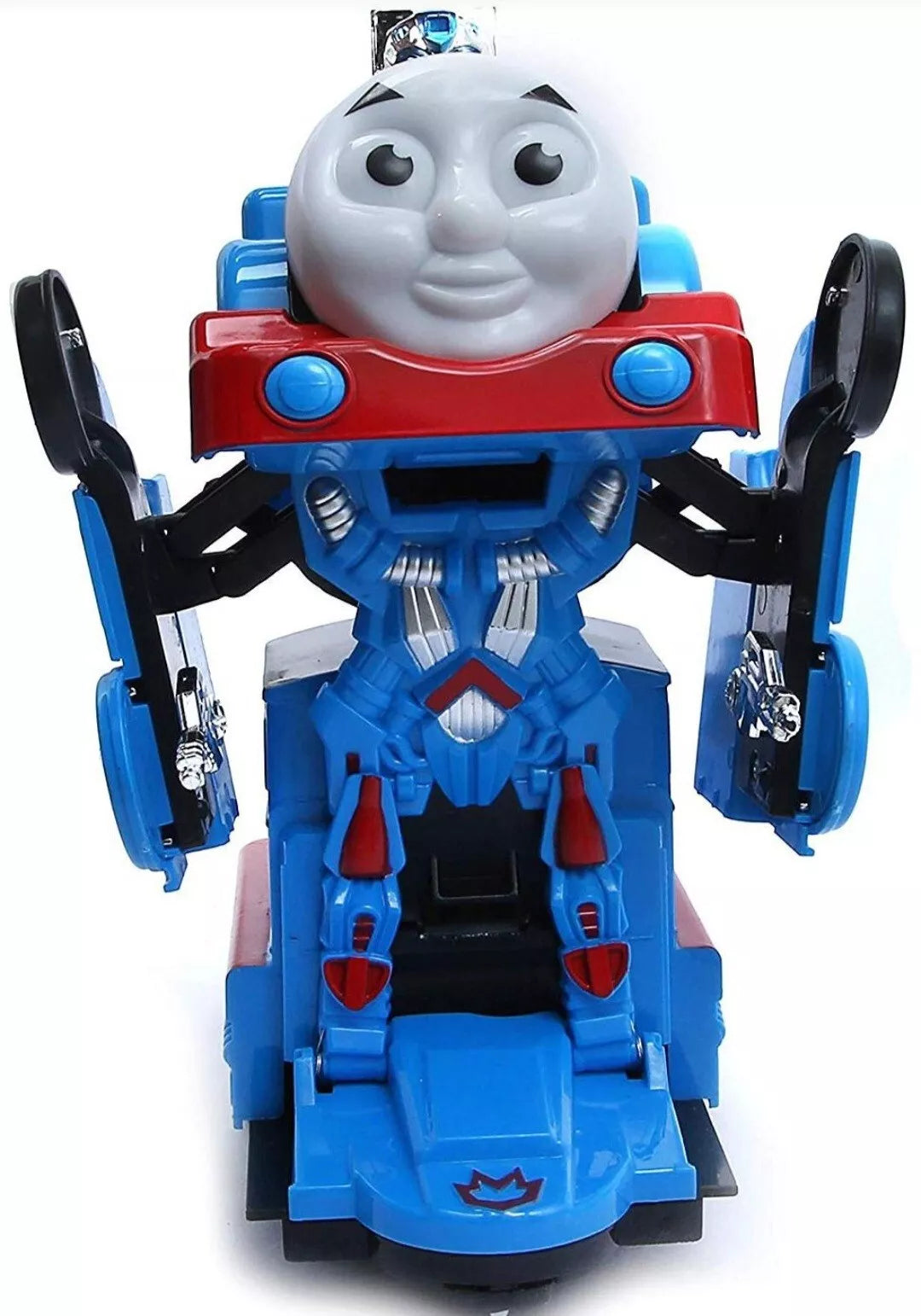 Thomas The Tank Engine 2 in 1 Transforming Robot Go Go Train Toy with Sound & Lights