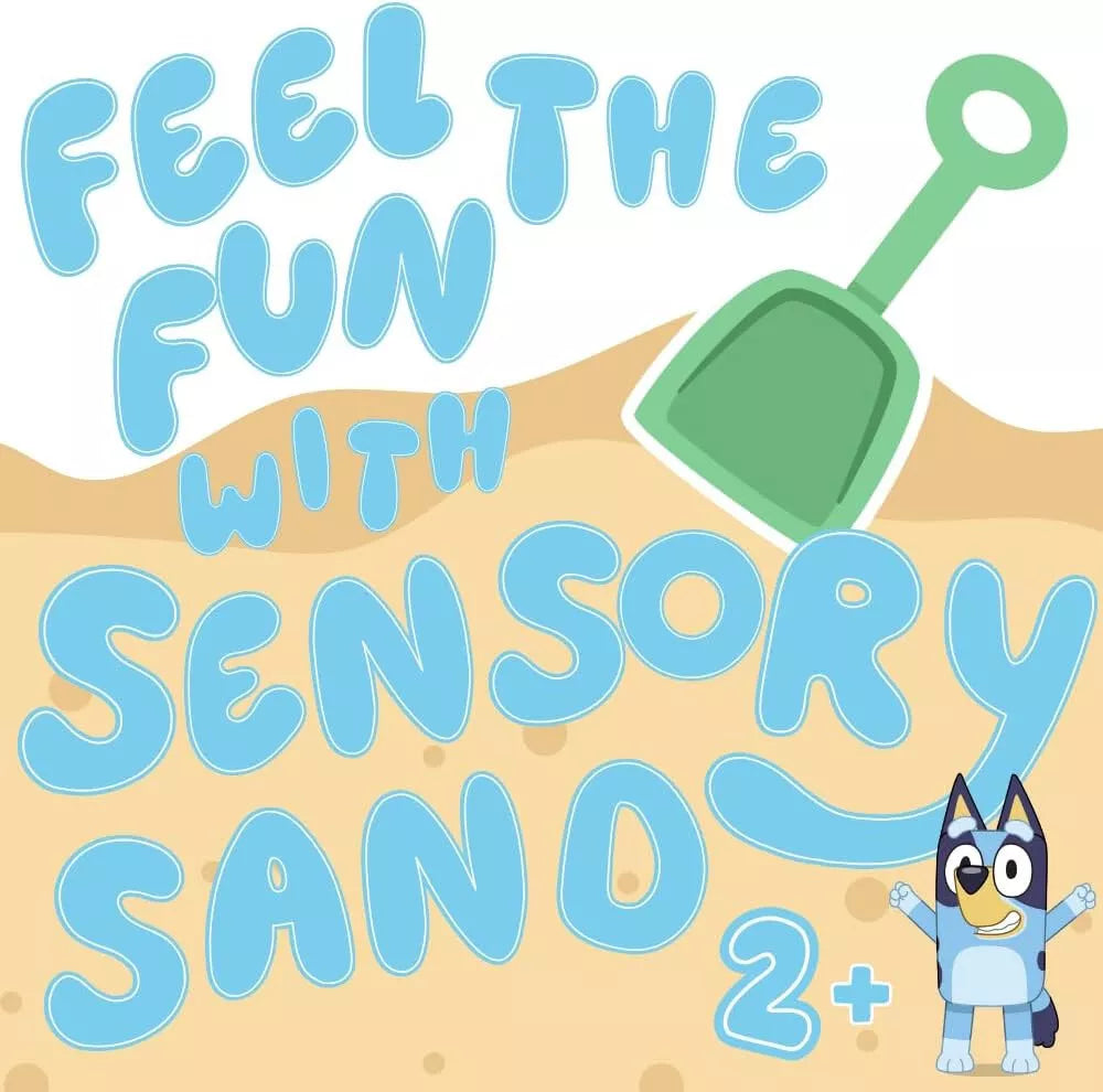 Bluey Sensory Sand Play Set Kinetic Sand Kit