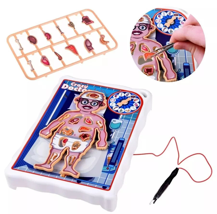 Crazy Doctor Surgeon Game - Operation Style Game for All the Family