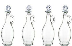 Plain Glass Oil & Vinegar Bottle 250 Ml (Parcel Rate)