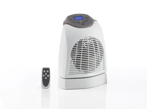 Daewoo Fan Heater with Remote 2 Heat Settings 1000W / 2000W HEA1756 A W25