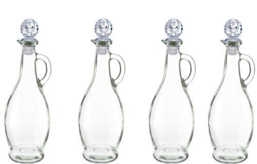 Plain Glass Oil & Vinegar Bottle 500 ml S112