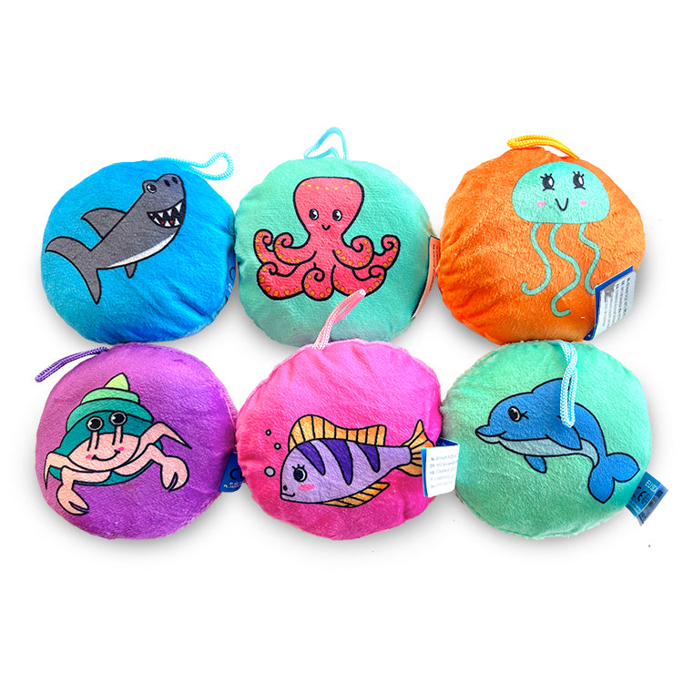 Sea Creatures Mini Plushie Charm