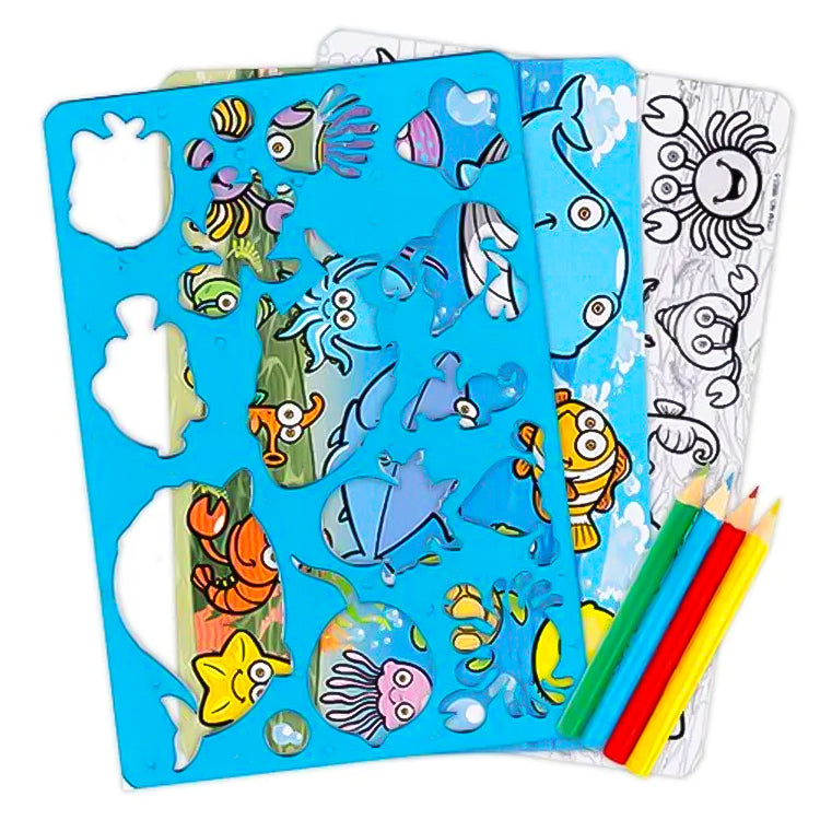 Sealife Stencil Fun Pack