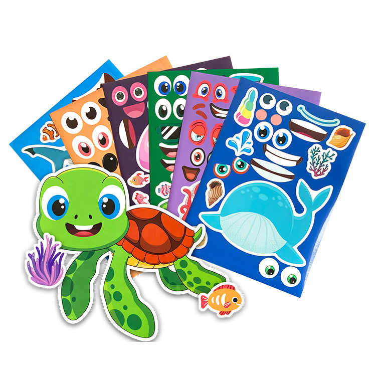 Sealife Mega Sticker Scene Pack