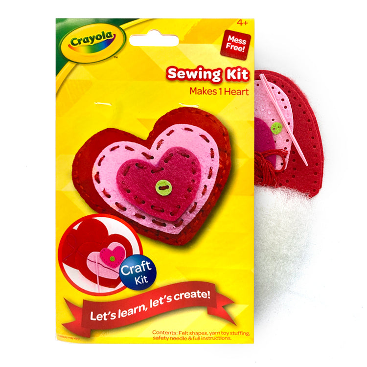 Crayola Heart Sewing Kit