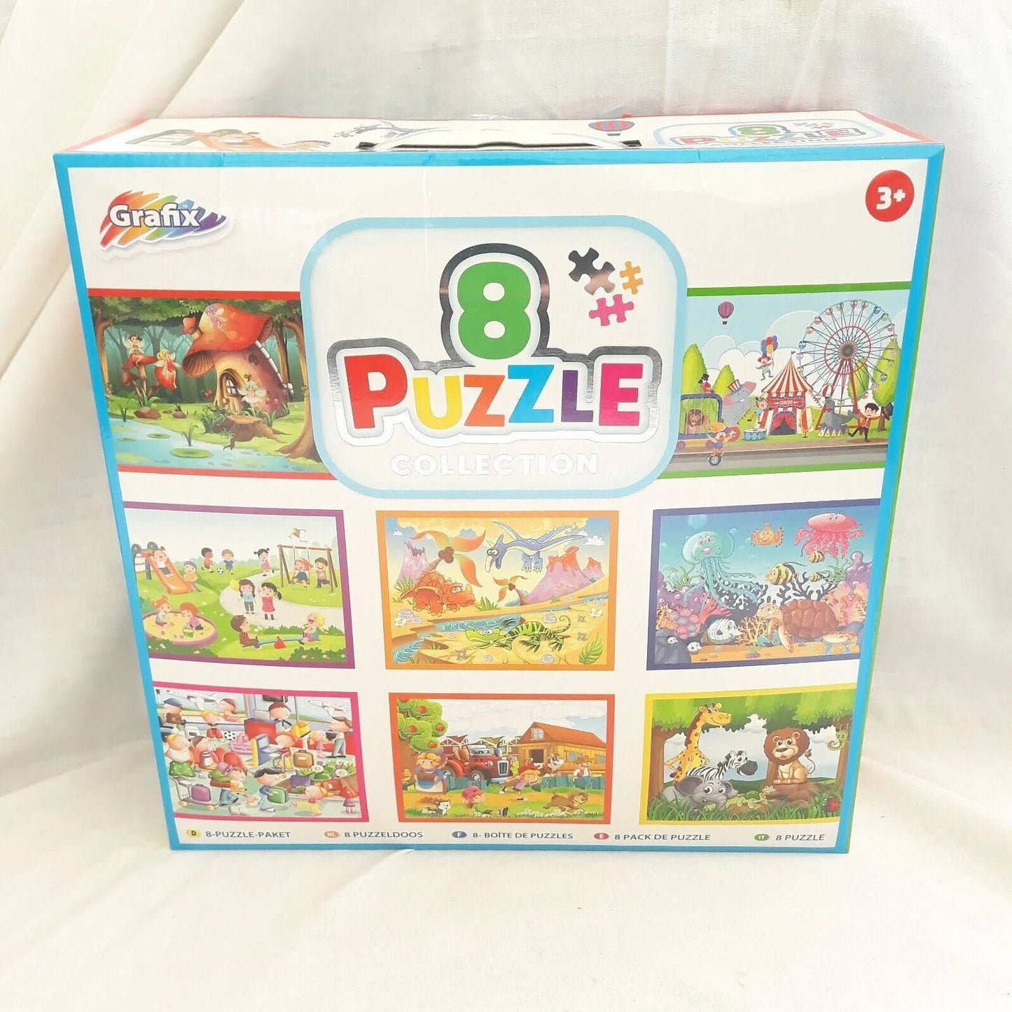 Jigsaw Puzzle Bumper Box - 8 Puzzle Collection