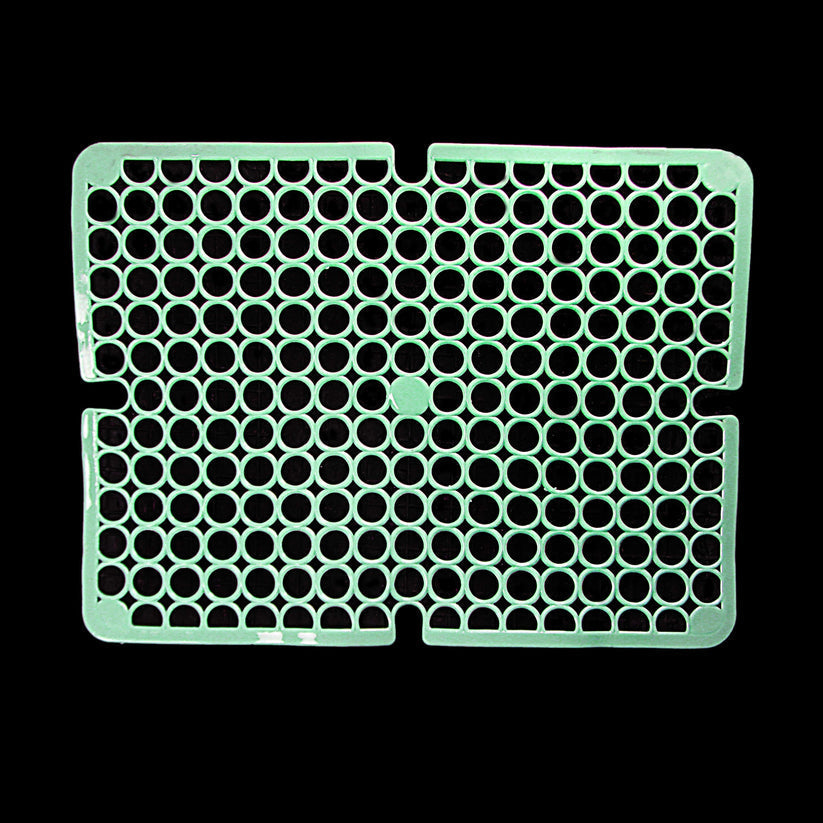 Square PVC Plastic Sink Mat with Circle Pattern 29 x 29 cm Assorted Colours 6995