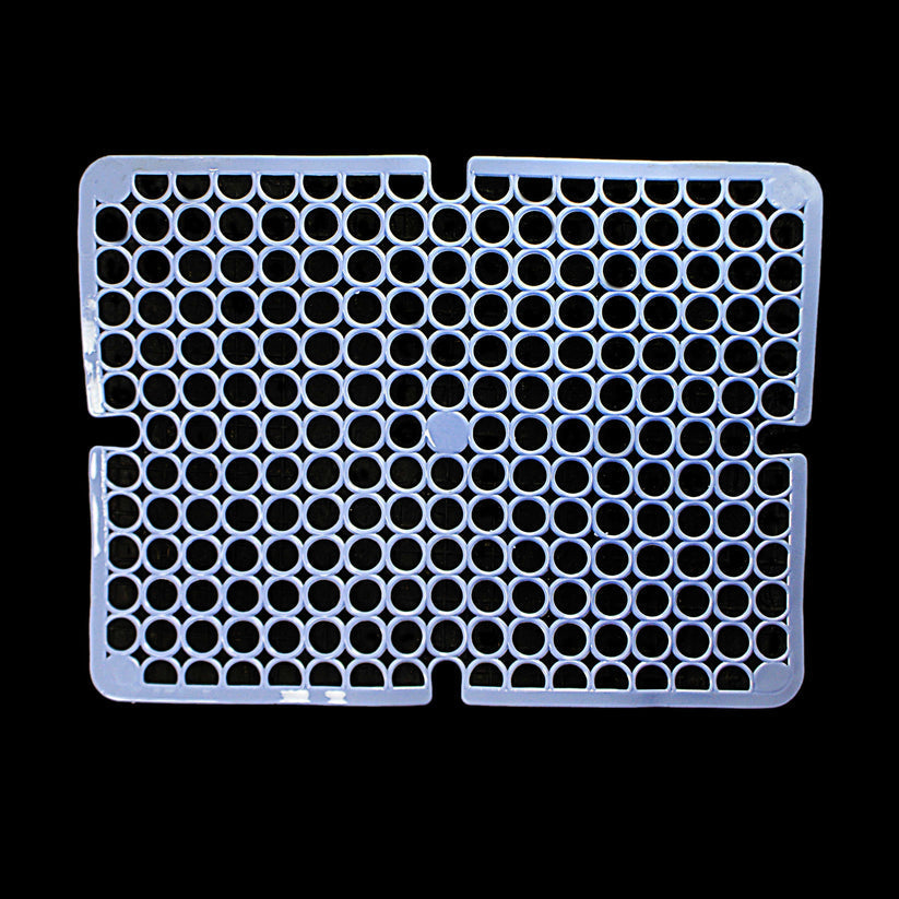 Square PVC Plastic Sink Mat with Circle Pattern 29 x 29 cm Assorted Colours 6995