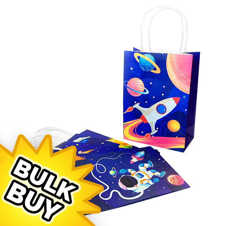 Space Party Bags x 48 ( BULK BUY )