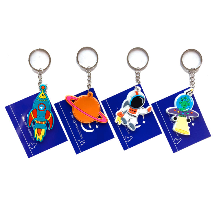 Space Novelty Keychains x 48 ( BULK BUY )