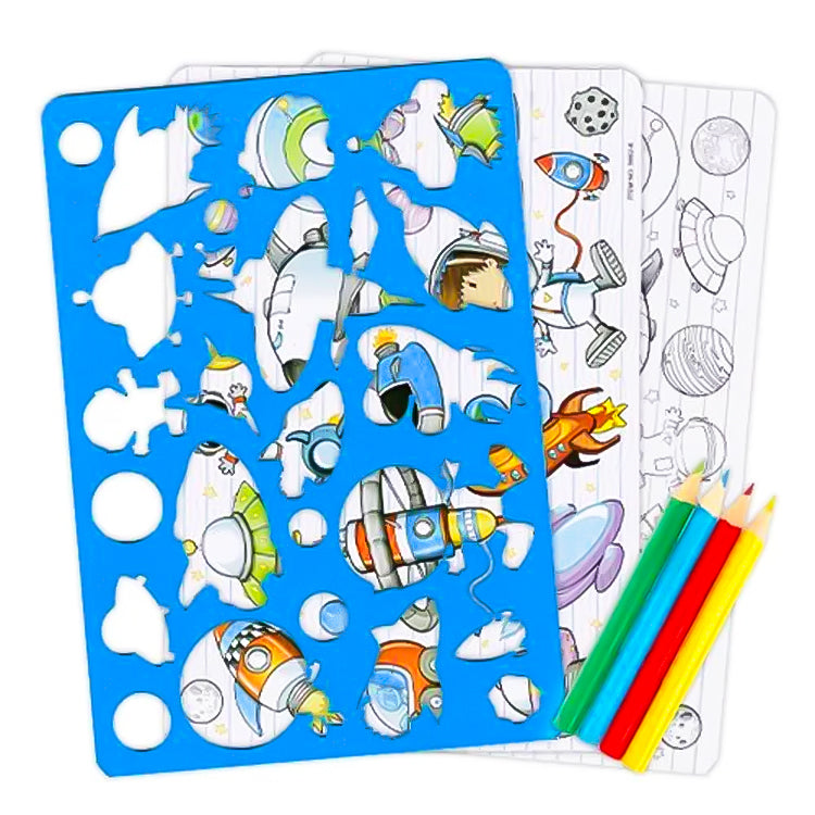 Super Space Stencil Fun Pack