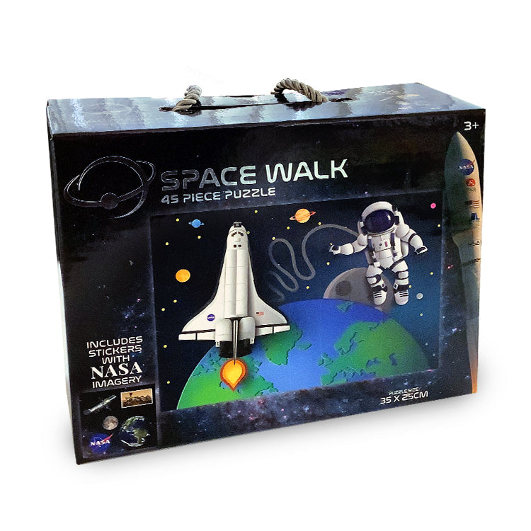 NASA Space Walk 45 Piece Puzzle Set
