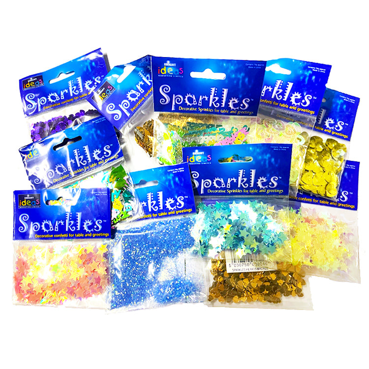 Sparkles Multi Mystery Pack ( 6 Assorted Bags Confetti )