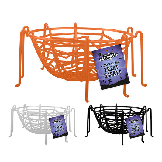 Spooky Spider Treat Basket