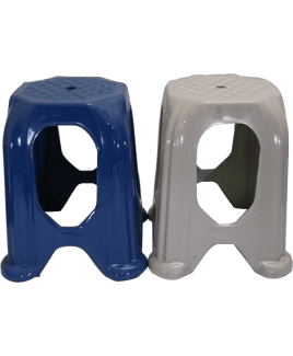 Smart Grid Stool Plastic Assorted Colours ST1126