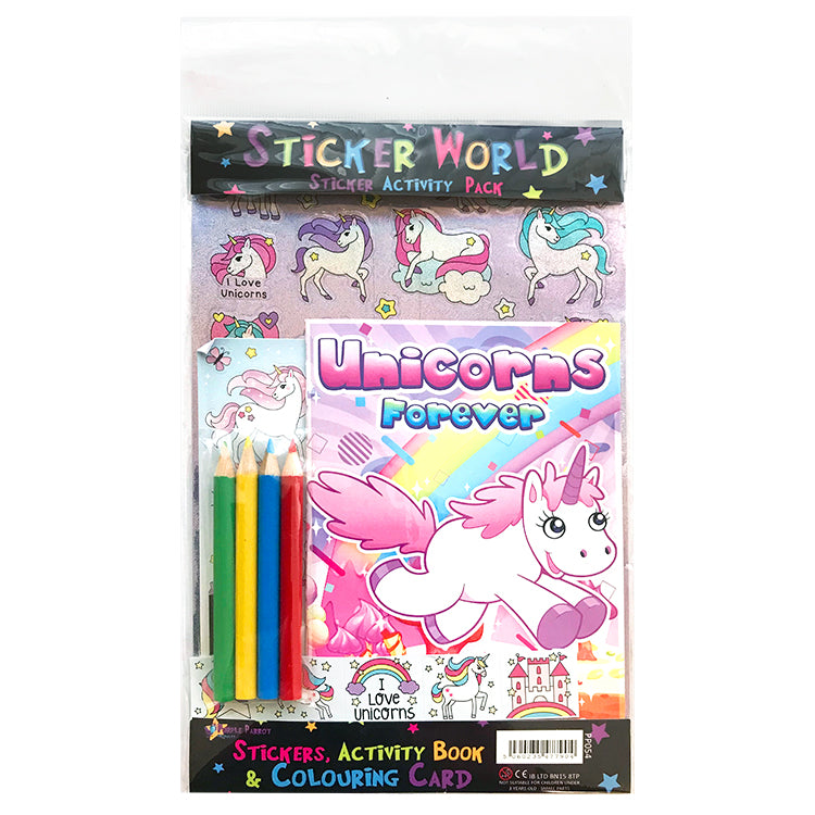 Unicorns Midi Sticker Activity Pack