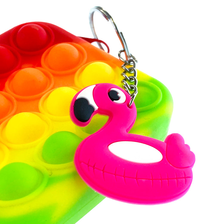 Summer Chunky 3D Keyrings x 6