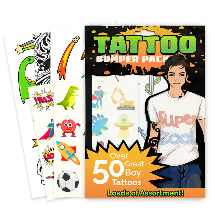 Boys Tattoo Bumper Pack