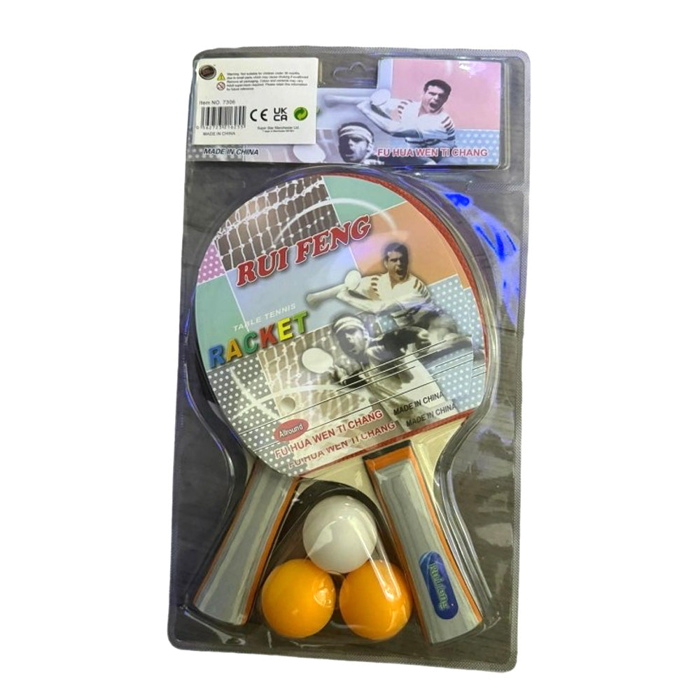 Table Tennis Rackets & Balls