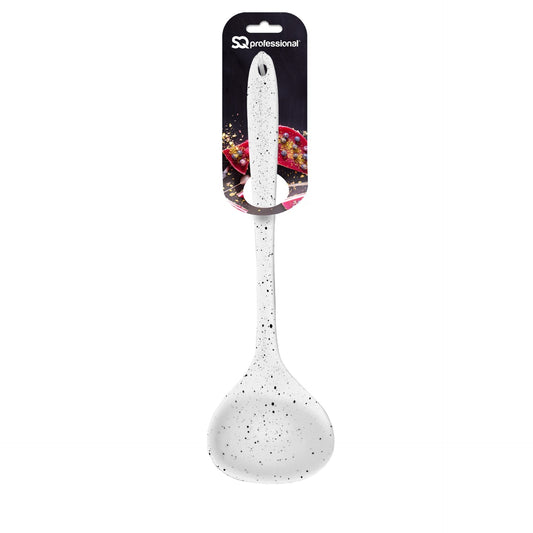 Silicone Ladle 8.5 x 29.5 cm Speckled White 10245