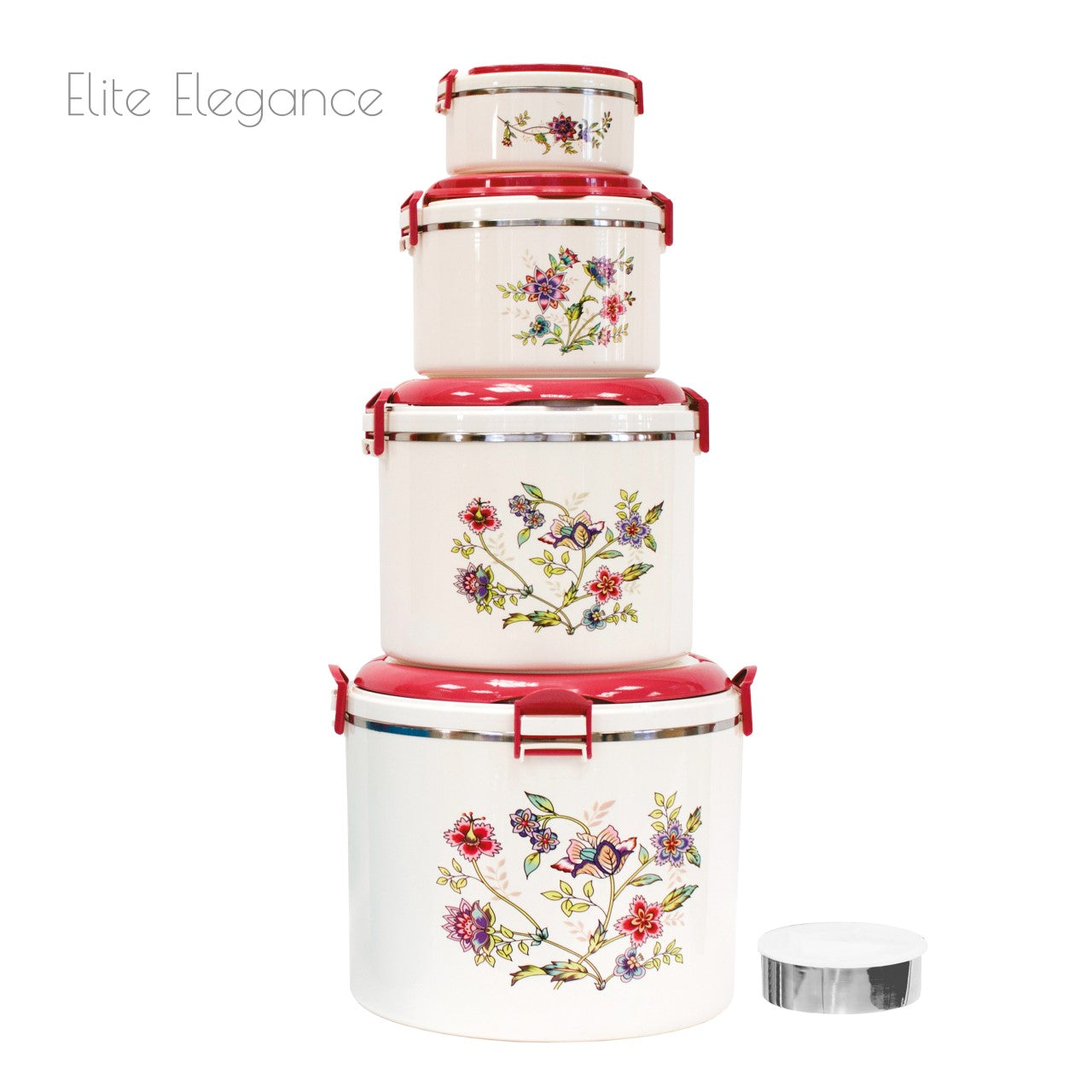 SQ Elite Elegance Hot Pot Set 5pc White 2323