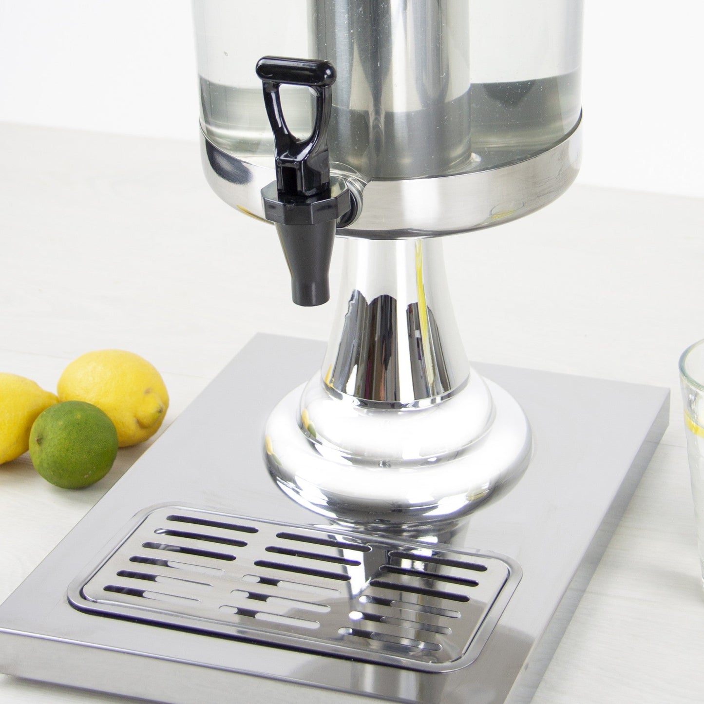SQ Professional Stainless Steel Drink Water Juice Dispenser 6.5L Silver 7923 A