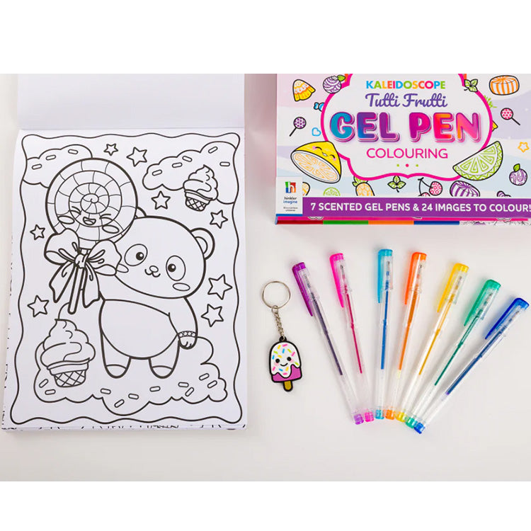 Tutti Frutti Jumbo Scented Colouring Set