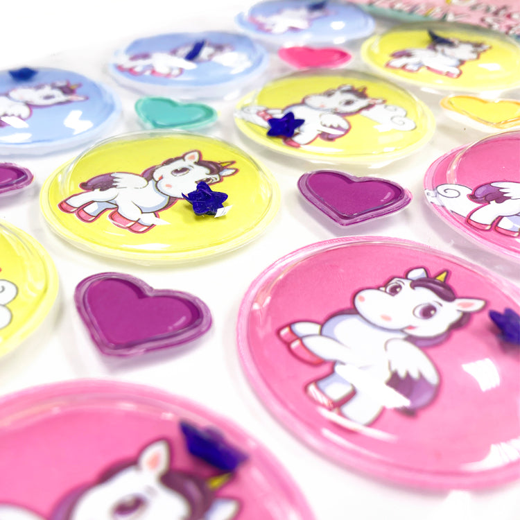 Unicorn Puffy Sticker Pack