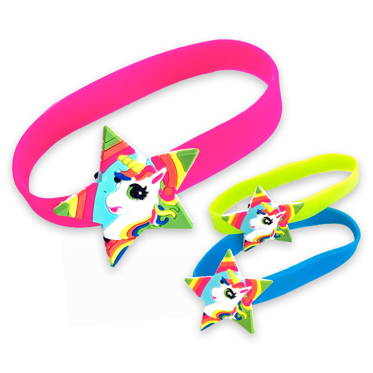 Magic Unicorn Silicone Bracelet x 12 ( PARTY BAG SPECIAL )