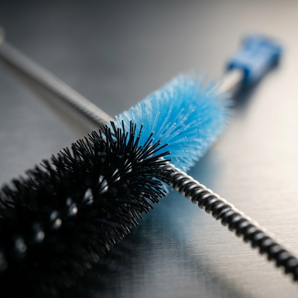 Flexible Sink Pipe Drain Cleaner Radiator Brush 90Cm X 3Cm Assorted Colours