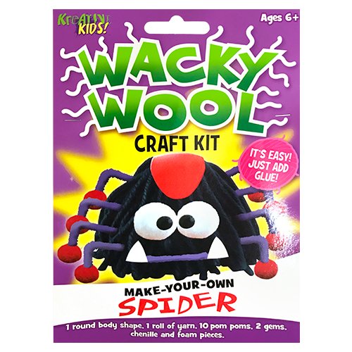 Spider Wacky Wool Kit