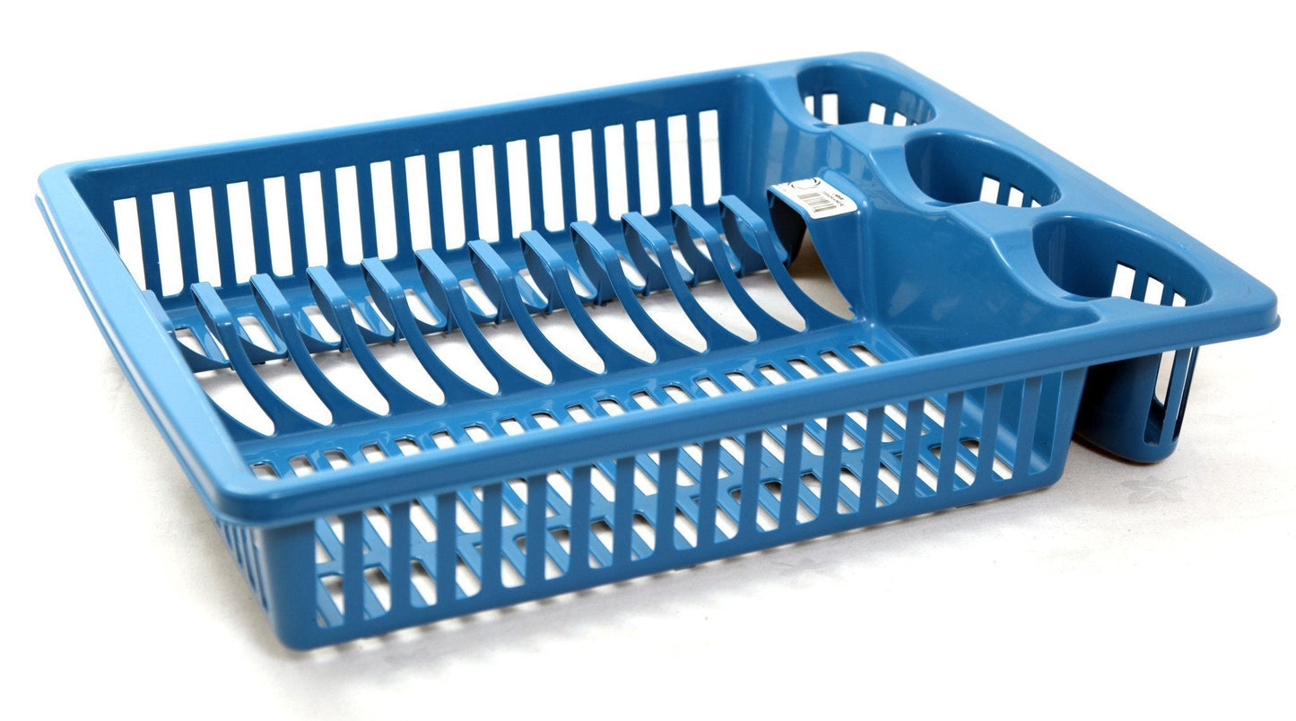 Plastic Plates Cutlery Glasses Holder Dish Drainer Assorted Colours H2305 A