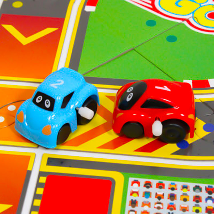 Racing Cars Wind Up And Go Mega Set