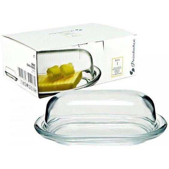PB Standard Glass Butter / Cheese Dish 98402 A