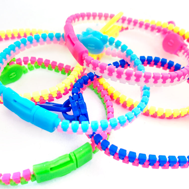 Zipper Fashion Bracelets x 72 ( BULK BUY )