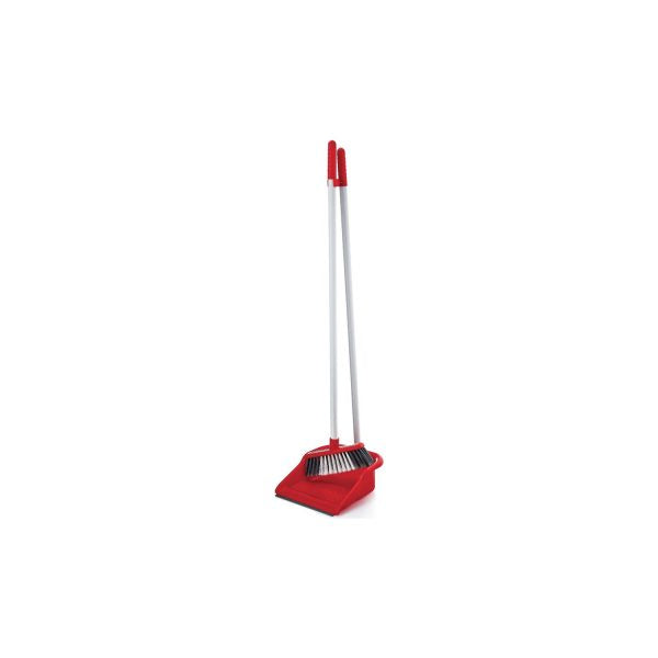 Long Handle Dustpan Brush 80 cm Assorted Colours ZP165 A
