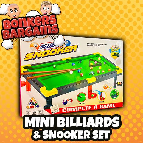 Mini Billiards & Pool Table Set