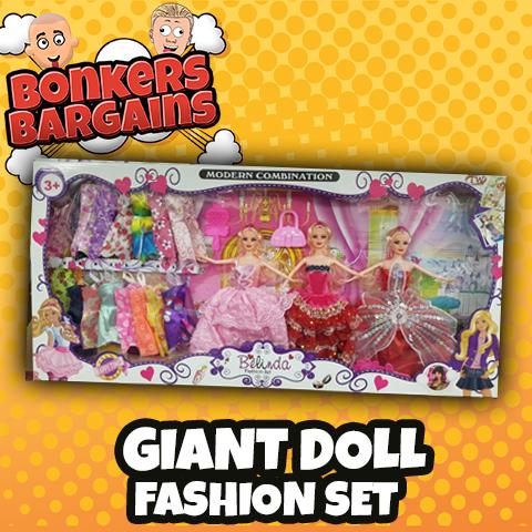 Giant Doll Fashion Set