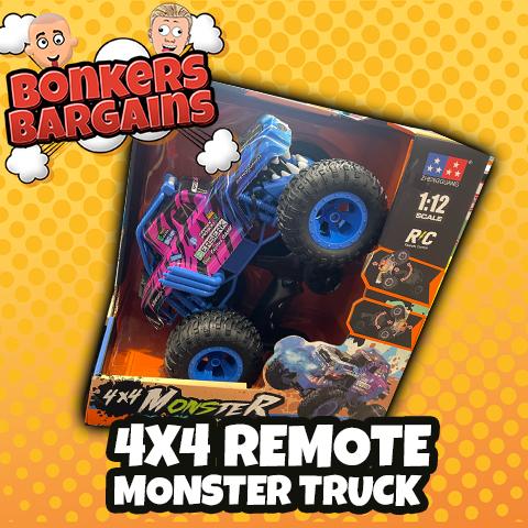 4x4 Remote Control Monster Truck