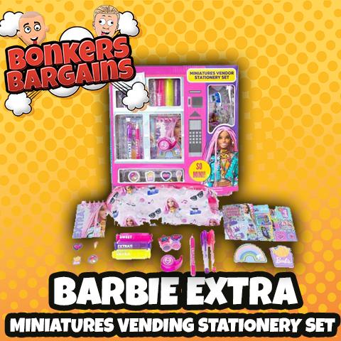 Barbie Extra Miniatures Vending Stationery Set