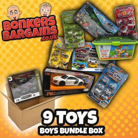 BOY 9 ITEM TOYS BUNDLE
