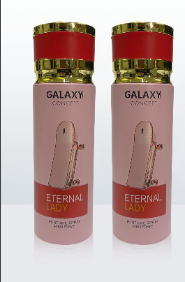 Galaxy Plus Concept ETERNAL LADY Perfume Body Spray - Inspired By 212 Heroes