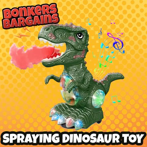 Spraying Light Up Dinosaur Toy