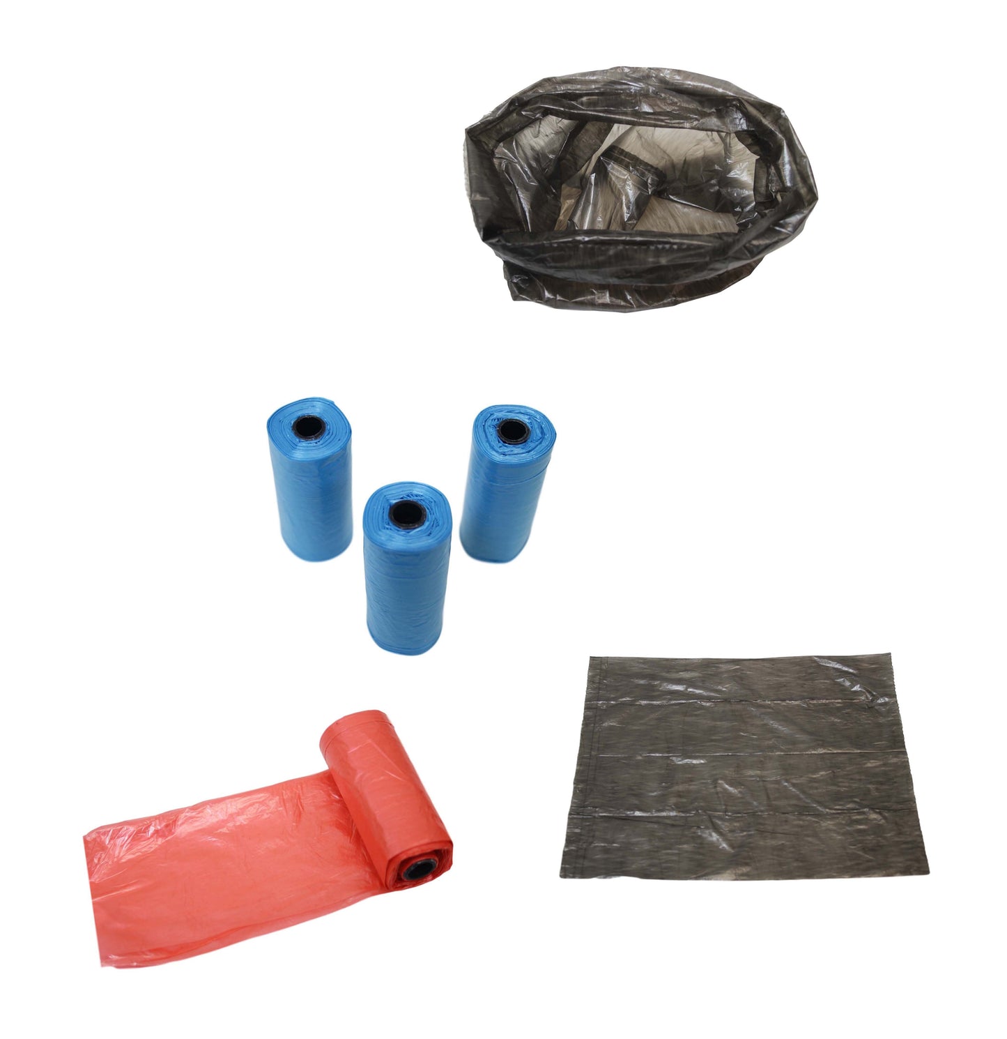 Plastic Dog Poop Bags 28 x 22 cm Pack of 80 Assorted Colours 0043