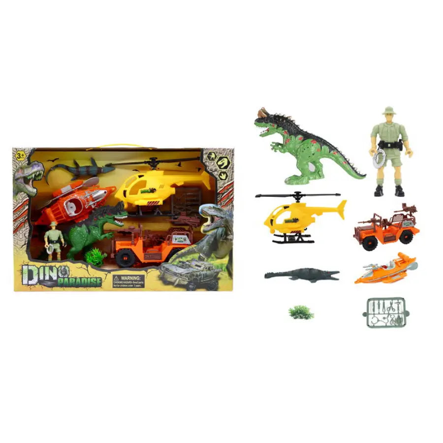 Dinosaur Park Play Set for Kids