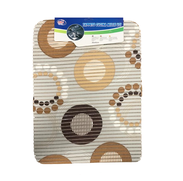 Rectangular Soft Ant-Slip Sink Mat 30 x 40 cm Assorted Designs 01940